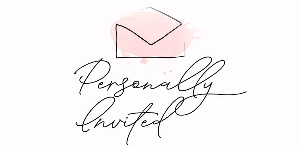 Personally Invited Invitations Logo